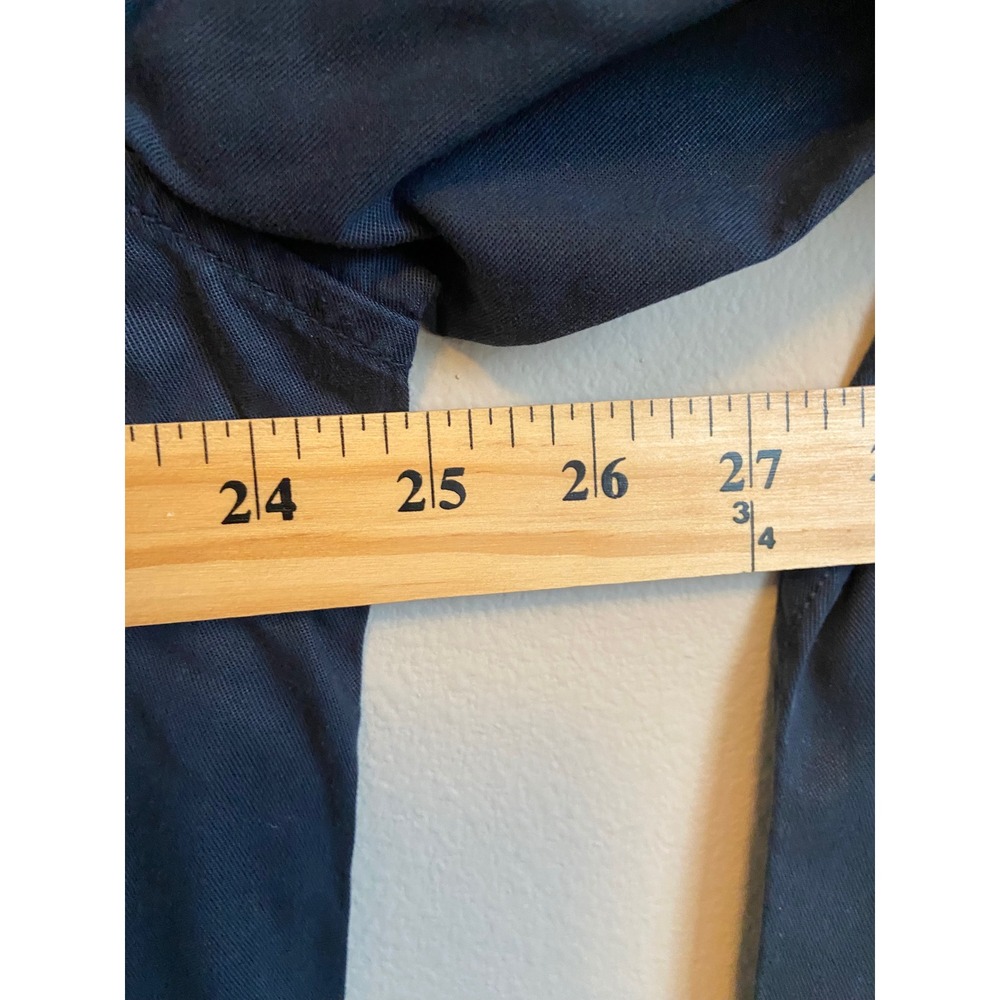 Quince Vintage Wash Tencel Utility Shirt Midnight Blue XL SCP001 Button Down - Picture 8 of 9